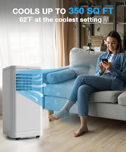 Joy Pebble Portable Air Conditioner, 8000 BTU - Image 2