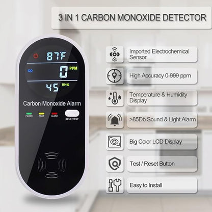 Carbon Monoxide Detectors, Carbon Monoxide Detector Plug in - Image 3