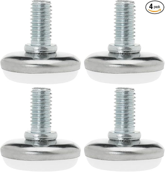 uxcell M8 x 25 x 30mm Screw on Furniture Glide Leveling Feet Floor Protector by uxcell