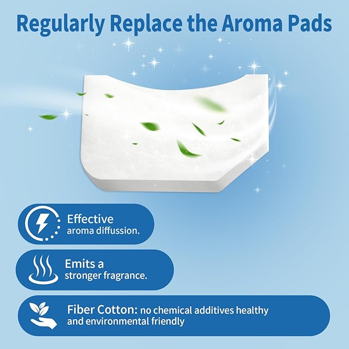 50 Pack Unscented Humidifier Aroma Pad, Humidifier Replacement Filters - Image 3