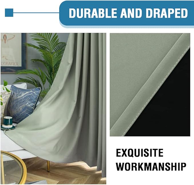 H.VERSAILTEX 100% Blackout Curtains - Image 6
