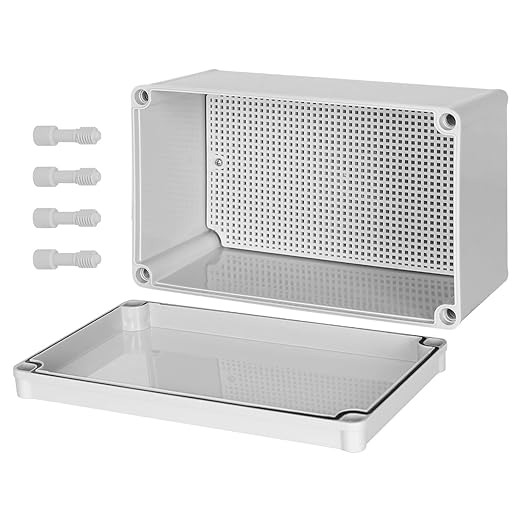 Junction Box，9.8"x 5.9"x 5.1" Outdoor Electrical Box by HoHaing