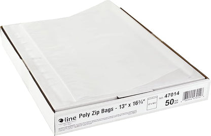 C-Line Heavyweight Industrial Poly Zip Bags, Box of 50 - Image 3