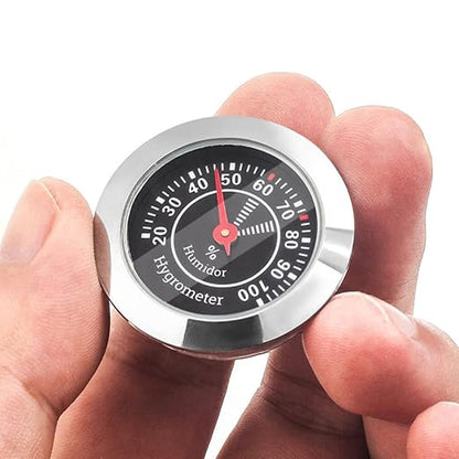 Humidor Hygrometer for Analog Hygrometer Humidor Accessory Humidity Gauge Alloy - Image 3