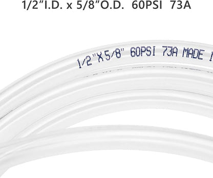 Eastrans Clear Vinyl Tubing Flexible PVC Tubing, Hybrid PVC Hose, Lightweight - Image 4
