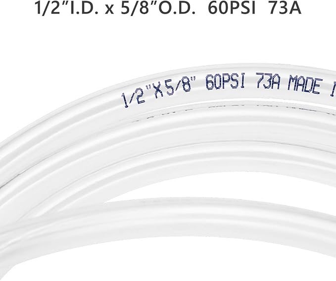 Eastrans Clear Vinyl Tubing Flexible PVC Tubing, Hybrid PVC Hose, Lightweight - Image 3