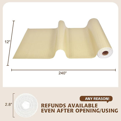 Shelf Liners for Kitchen Cabinets 12in x 20FT, Non Adhesive Drawer Liner Pure - Image 4
