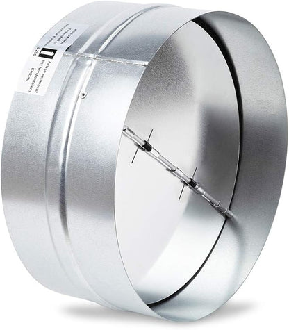 neverest® RK 8" Backdraft Shutter Damper Connector Duct Professional by Neverest