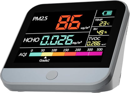13 in 1 Air Quality Tester for Home, Indoor Air Quality Monitor, by Unknown