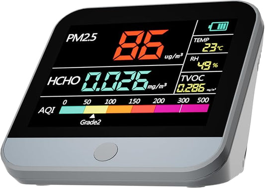 13 in 1 Air Quality Tester for Home, Indoor Air Quality Monitor, by Unknown