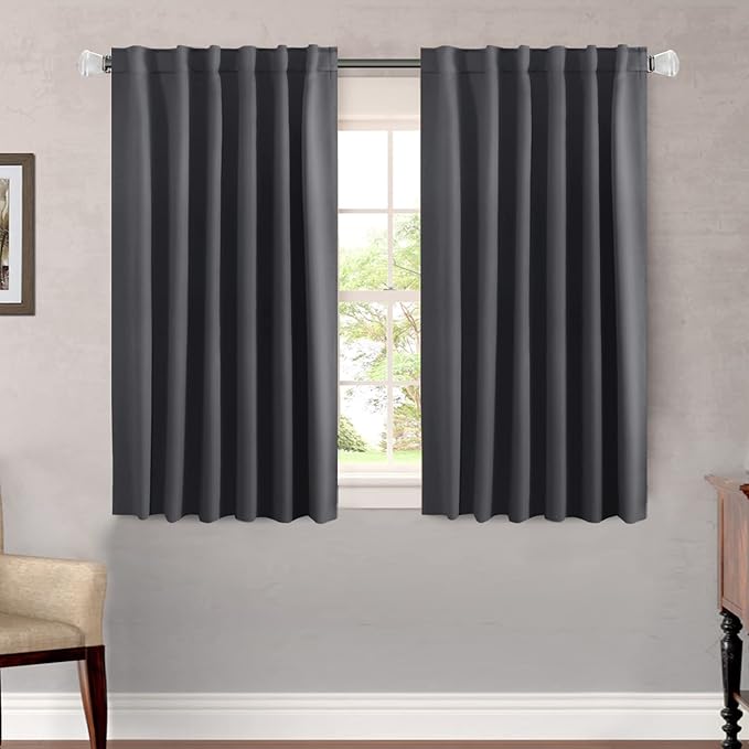 H.VERSAILTEX Blackout Curtains Thermal Insulated Window Treatment Panels Room by HVERSAILTEX