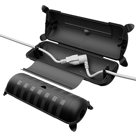 RESTMO 2 Pack Outdoor Waterproof Electrical Box, Weatherproof Connection Box by Restmo