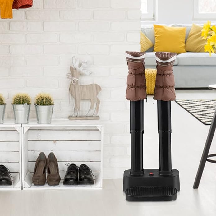 COSTWAY Electric Shoe Dryer, Double Free-Retractable Tubes - Image 9