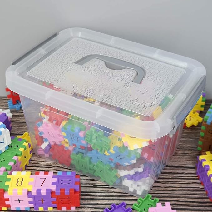 6 Liter Plastic Bins with Lids - Image 6