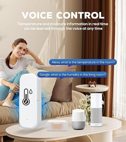 ZigBee Indoor Temperature and Humidity Sensor, Compatible - Image 4