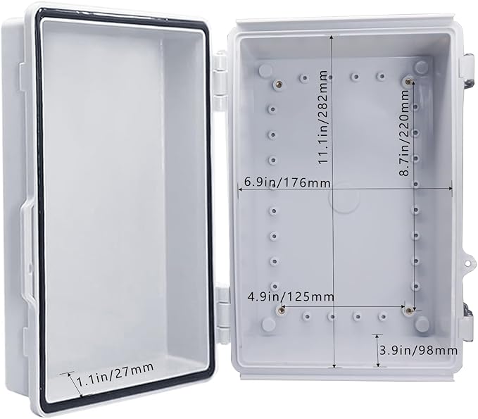 Waterproof Outdoor Electrical Box Junction Box Weatherproof IP67 ABS Plastic - Image 4