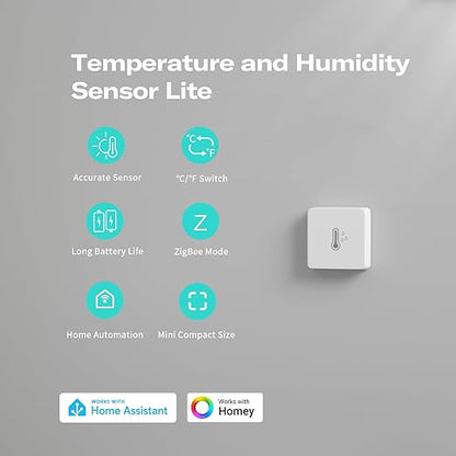 THIRDREALITY Zigbee Temperature and Humidity Sensor Lite 3Pack, Smart - Image 2
