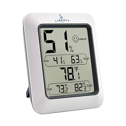 Liberty Safe Humidity and Temperature Monitor Hygrometer by LIBERTYSAFE