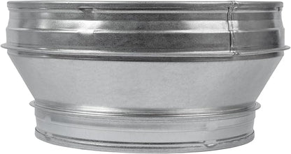 Vent Systems 12" Inch to 10" Inch Duct Reducer Adapter Connector Fitting Pipe - Image 7
