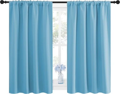 NICETOWN Kitchen Window Blackout Curtain Panels - Image 2