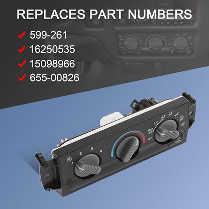 A/C Heater Climate Control Module Compatible - Image 3