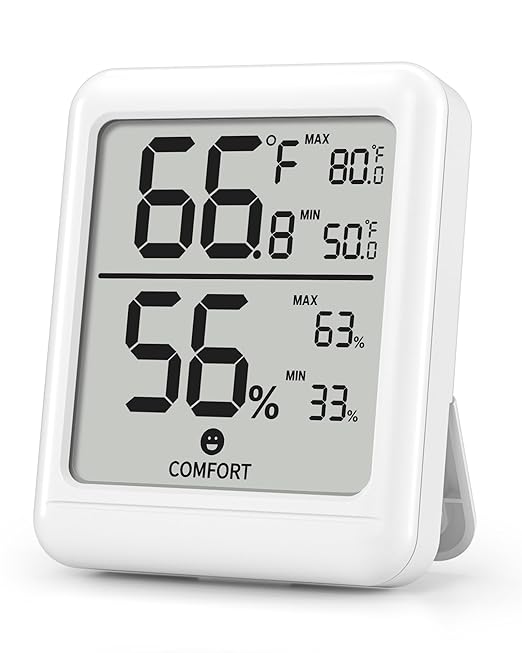 BN-Link Digital Hygrometer Indoor Thermometer Room, Digital Temperature and by BN-LINK
