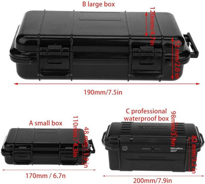 Tbest Outdoor Waterproof Shockproof Airtight Survival Box Storage Container - Image 4