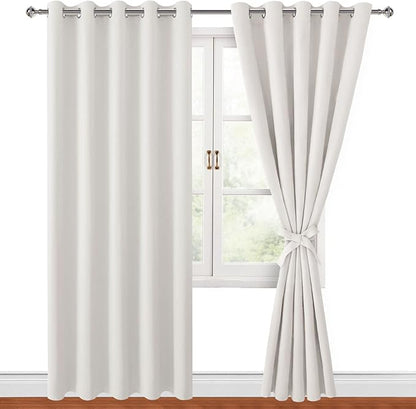 Hiasan Blackout Curtains for Bedroom, 60 x 84 Inches Long by Hiasan