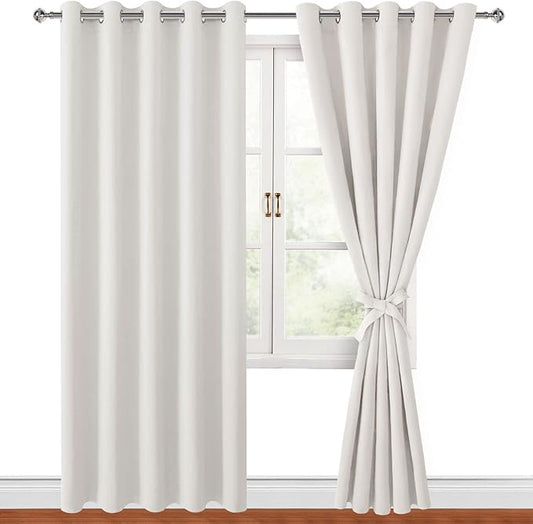 Hiasan Blackout Curtains for Bedroom, 60 x 84 Inches Long by Hiasan