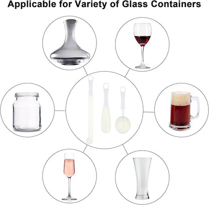 Boao 3 Pcs Wine Decanter Cleaning Brushes - Image 5