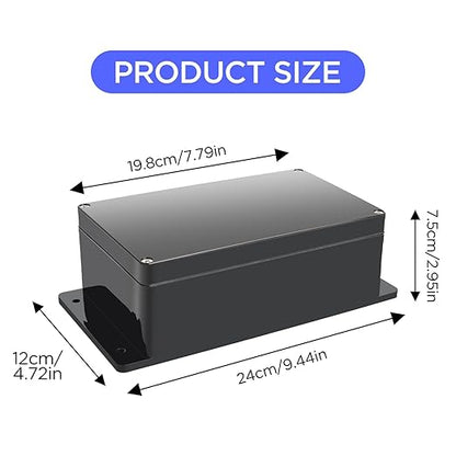 Electronic Project Box, IP65 Waterproof Dustproof ABS Plastic Junction Box- - Image 2