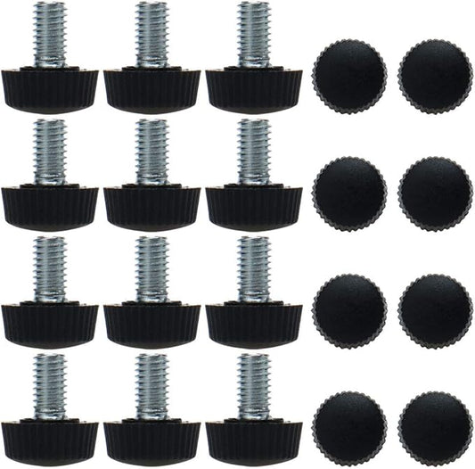 uxcell M6 x 10 x 16mm Leveling Feet Adjustable Leveler Floor Protector by uxcell