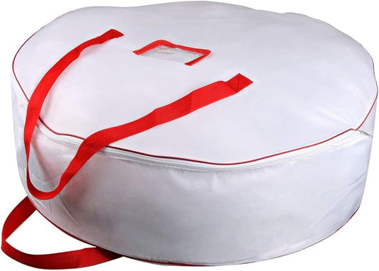 36" Christmas Wreath Storage Container Bag by TQS