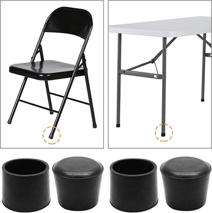 Piutouyar Round PVC Rubber Furniture Covers, 38mm / 1.5 Inches Table Chair Leg - Image 6