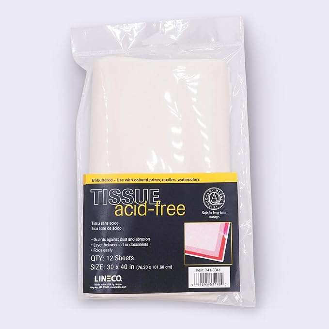 Lineco, Acid-Free Unbuffered Interleaving Tissue Paper - Image 8