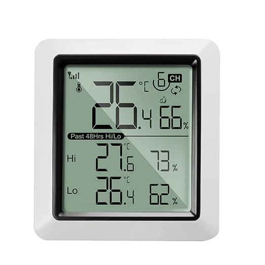 ECOWITT Digital Weather Station WH0299, Includes WN31 Multi-Channel Thermometer - Image 4