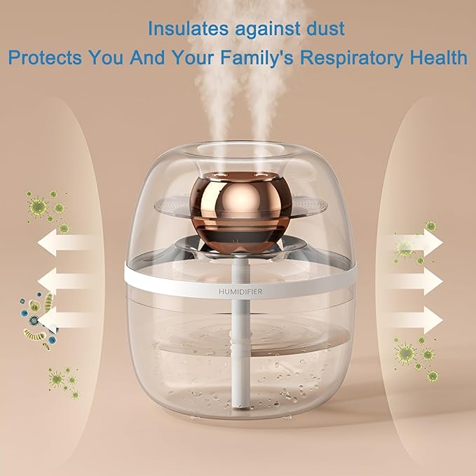 JINGYAN Dreamzy 3L Ultrasonic Cool Mist Humidifier - Image 4