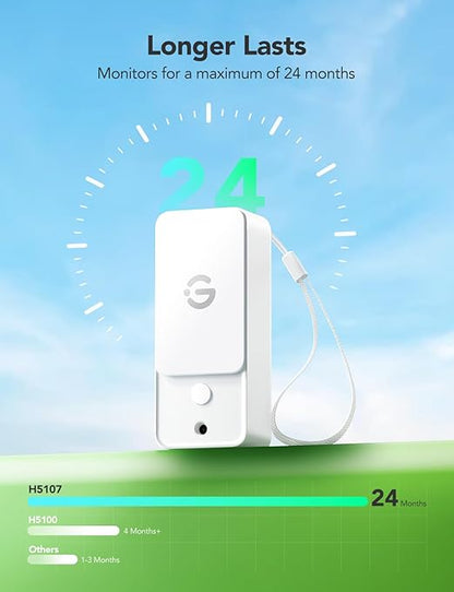 GoveeLife Wi-Fi Gateway Thermometer Hygrometer H5107, Outdoor Indoor Wireless - Image 5