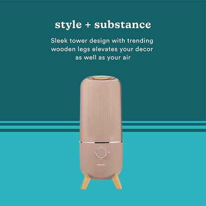 Homedics Ultrasonic Humidifier, Bedrooms and Home Offices, 0.97-Gallon Tank - Image 5