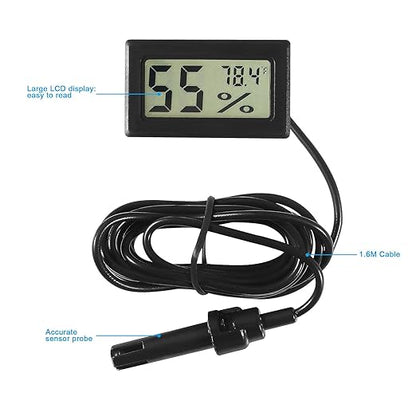 4 Pcs Mini Digital Hygrometer Thermometer Gauge - Image 4