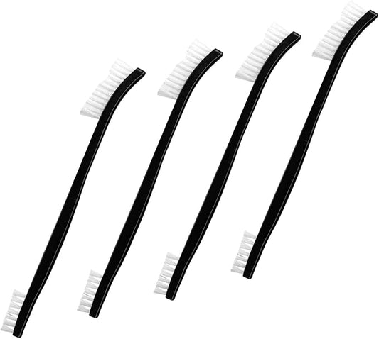 4 Pcs Small Cleaning Brushes Double-Ended Detail Cleaning Brush Nylon Brushes by WelcometoMcduyant