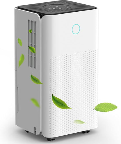2000 Sq.ft Dehumidifier for Basement, LUKO 30 Pint Dehumidifier by LUKO