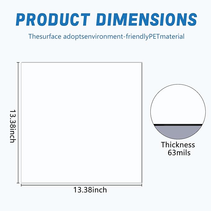 4 Pcs 13.4'' x 13.4'' Strong Magnet Vent Covers, 63Mil Extra Thick Magnetic - Image 2