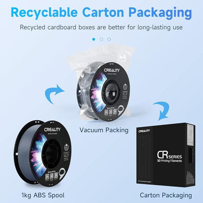 Creality ABS Filament 1.75mm, 3D Printer Filament, No-Tangling, Strong Bonding - Image 6
