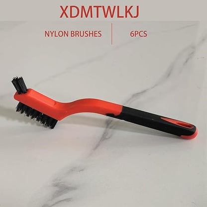 6-Pack Nylon Cleaning Brushes - Image 4