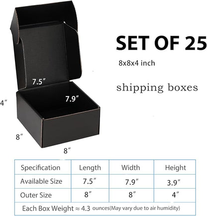 Small Shipping Boxes 8x8x4 Inch - Image 2