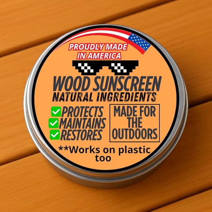 Wood Sunscreen Conditioner & UV Protectant Salve – USA Made Wood Outdoor - Image 8