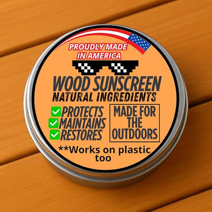 Wood Sunscreen Conditioner & UV Protectant Salve – USA Made Wood Outdoor - Image 8