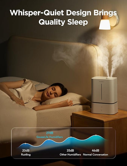 GoveeLife Smart Humidifiers for Bedroom, 4.5L Cool Mist Air Humidifiers - Image 7