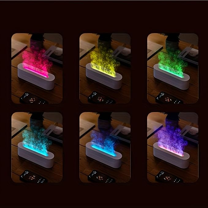 Aromatherapy Essential Oil Diffuser, Timer Off Flame Humidifier, 150ml Capacity - Image 4